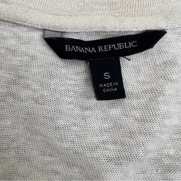 Banana Republic Linen Champagne Tee - Picture 4 of 5